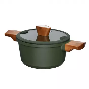 Schmortopf RESTO 93703, Kochtopf 24 cm Durchmesser, 4,6 l Fassungsvermögen