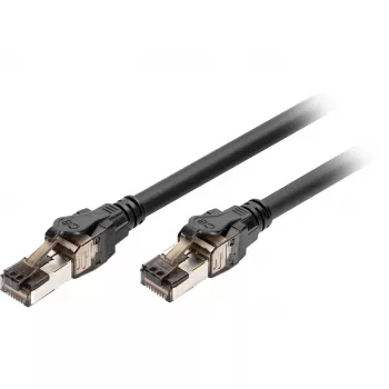 Digitus DK-1843-005 CAT 8.1 S/FTP Patchkabel 0,5 m, Schwarz