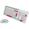 CANYON HSET-W5 EN Tastatur+Maus AAA+AA kabellos Weiß