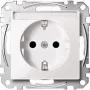 Steckdose CEE 7/3 Merten MEG2302-0325 250V 16A Weiß
