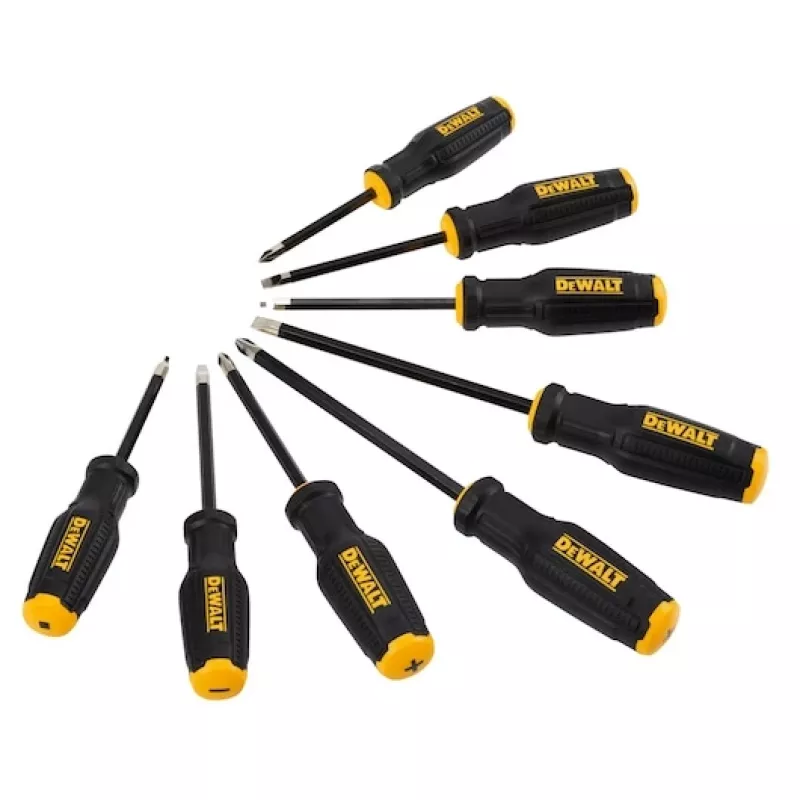 DeWALT MAXFIT DWHT65102-0 Schraubendreher-Set, 8-teilig, Schlitz, PH, PZ