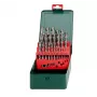 Metabo HSS Metall-Spiralbohrer-Set, 25-teilig, 1-13 mm, DIN 338 (627154000)