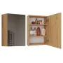 Top E Shop POLA 1DL ARTISAN Badezimmer-Aufbewahrungsschrank, Eiche