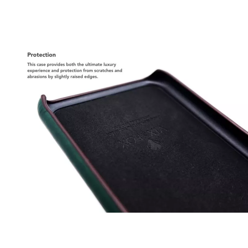 Handyhülle VixFox für Samsung S9 — Kartenfach, waldgrün