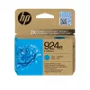 HP 924e EvoMore Cyan Original Tintenpatrone, Hohe (XL) Reichweite, Cyan, 1 Stück, 800 Seiten, Einzelpackung