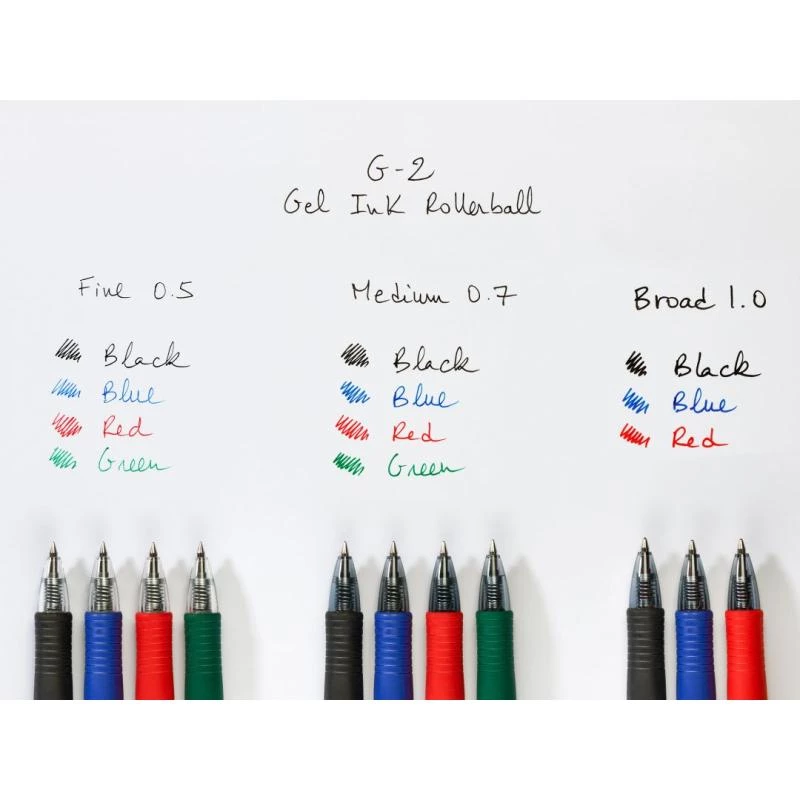 Einziehbarer Gelstift Pilot BL-G2-7-R Fein Rot
