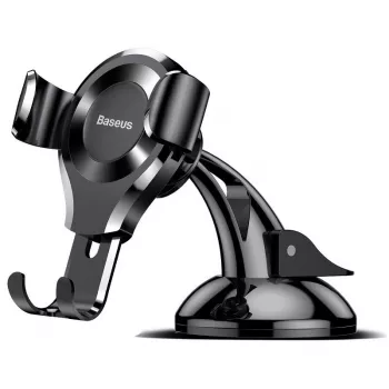 Gravity car mount Baseus Osculum für Telefon (schwarz)