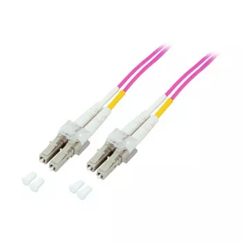 EFB-Elektronik Duplex Jumper LC-LC 50/125µ, OM4, LSZH, erika Violett, 2,0 mm, 7,5 m Hersteller: EFB Elektronik (O0319.7,5)