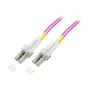 EFB-Elektronik Duplex Jumper LC-LC 50/125µ, OM4, LSZH, erika Violett, 2,0 mm, 7,5 m Hersteller: EFB Elektronik (O0319.7,5)