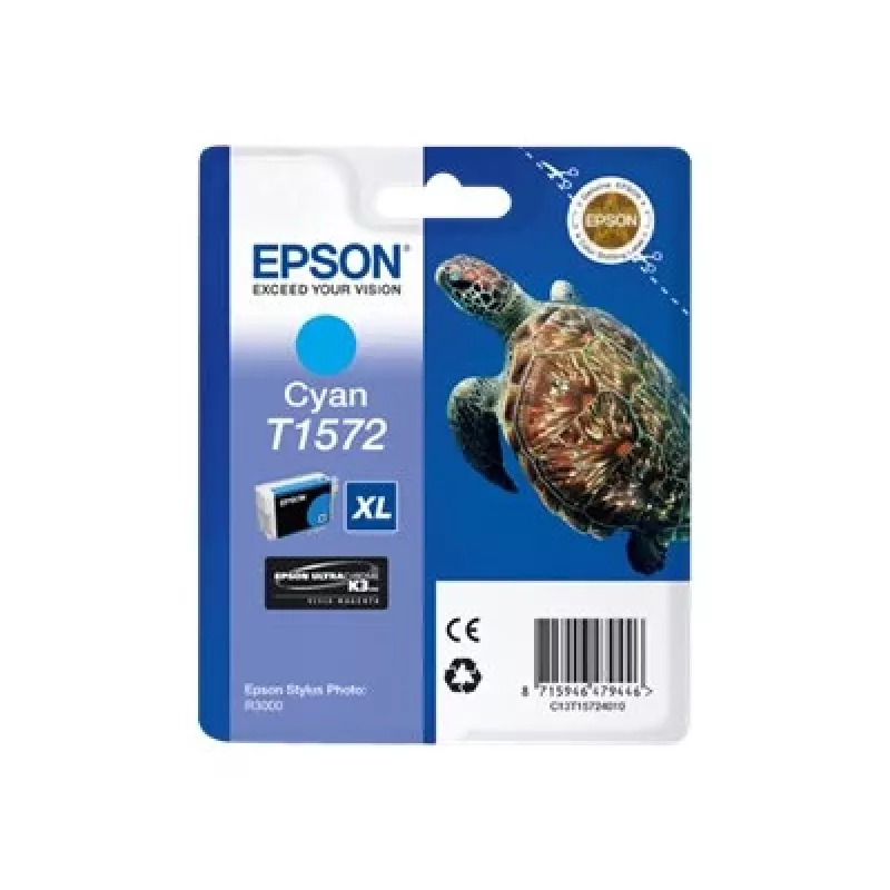 Tintenpatrone Epson T1572 Cyan
