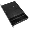 Akasa Galileo TU3 1U Rackmount Thin Mini-ITX Gehäuse, lüfterlos, OEM, Schwarz