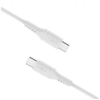 Flüssigsilikon-Festkabel FIXDLS-CC12-WH 60W Weißes USB-Datenkabel