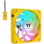 Thermaltake CT120 EX Reverse ARGB 120mm Gehäuselüfter 3er-Pack Gelb