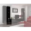 Cama Vitrine VIGO '180' 180/40/30 schwarz/schwarz glänzend