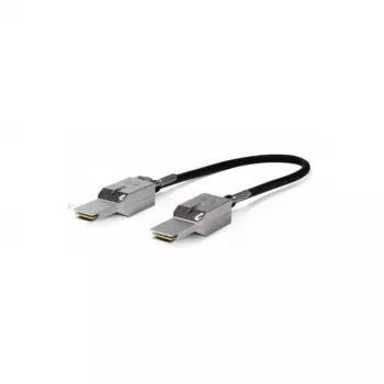 Glasfaser-Stack-Kabel Cisco STACK-T4-50CM=, 0,5 m Länge, InfiniBand/Glasfaser, schwarz/grau