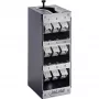 InLine 76203P Keystone Patchpanel, 9-Port Cat.6A, Wand-/DIN-Schienenmontage