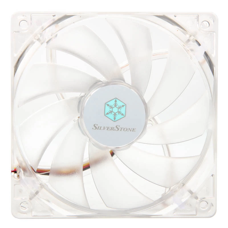 SilverStone SST-FN121-P-GL 120-mm-Gehäuselüfter mit grüner LED