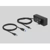 DeLOCK Externer 5 Gbps USB-Hub mit 10 Ports + Schalter
