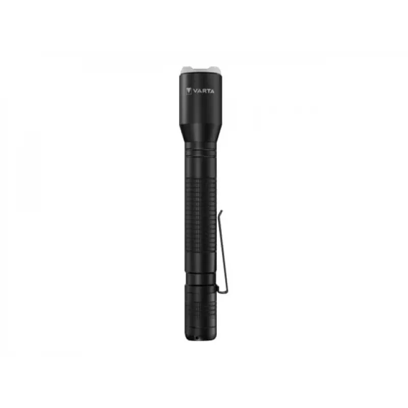 Varta 16607101421 Aluminium Light F20 Pro LED-Taschenlampe, 3 Leuchtmodi, Schwarz