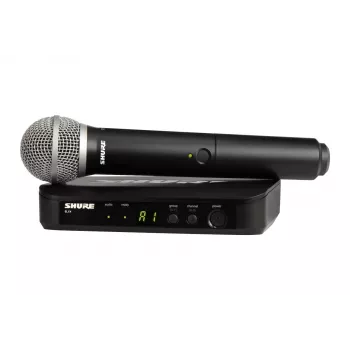 Shure BLX24E/PG58-H8E - Drahtloses Gesangssystem mit PG58-Mikrofon