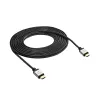 Akyga AK-HD-100P HDMI-2.0-Kabel, umflochten, PRO-Serie, 10 m, schwarz