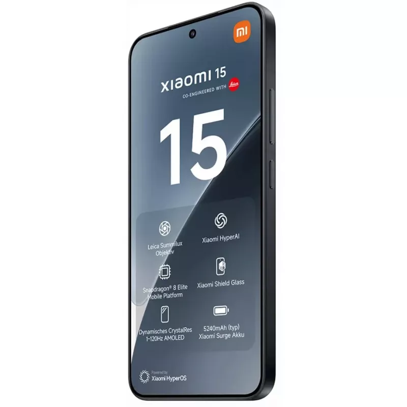Xiaomi 15 16,1 cm (6,36 inch) 12 GB 512 GB 5240 mAh Schwarz