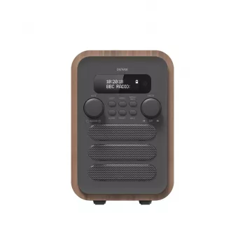 Denver DAB-48Grau Personal Digital Grau, Holz
