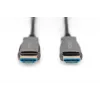 HDMI AOC Hybrid-Glasfaserkabel Digitus AK-330125-100-S