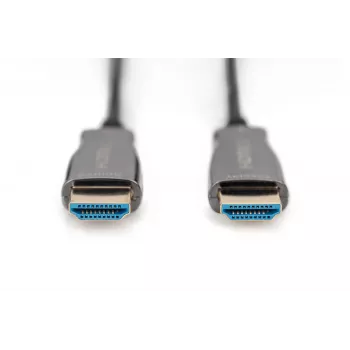 HDMI AOC Hybrid-Glasfaserkabel Digitus AK-330125-100-S