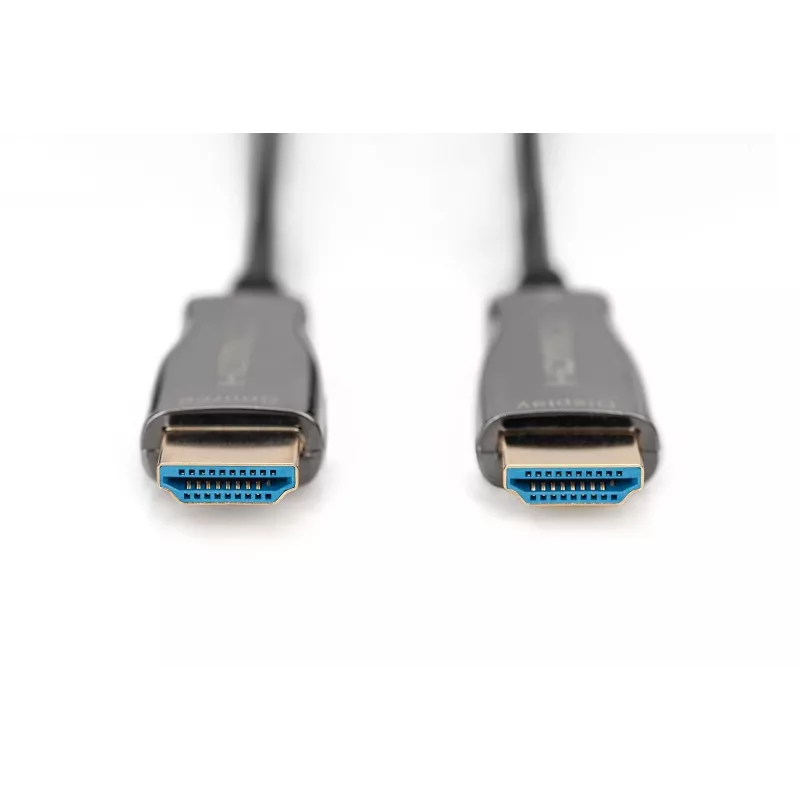 HDMI AOC Hybrid-Glasfaserkabel Digitus AK-330125-100-S