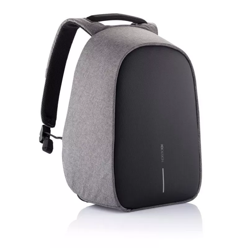 XD Design Bobby Hero Regular P705.292 Anti-Diebstahl-Rucksack, 15,6-Zoll-Laptop, 12,9-Zoll-Tablet, 16 l, USB-Ladeanschluss, RFID-Tasche, Grau