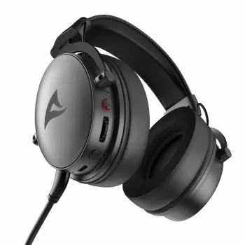 Desktop-Headset Sharkoon Skiller SGH40W schwarz – kabelloses Gaming-Headset, On-Ear-Design