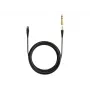Ersatz-Audiokabel gerade für Beyerdynamic Pro X Kopfhörer, Schwarz