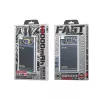 WEKOME WK-WP-323 Vanguard Serie Powerbank, 10000 mAh, integriertes USB-C- und Lightning-Kabel, PD 20 W + QC 22,5 W