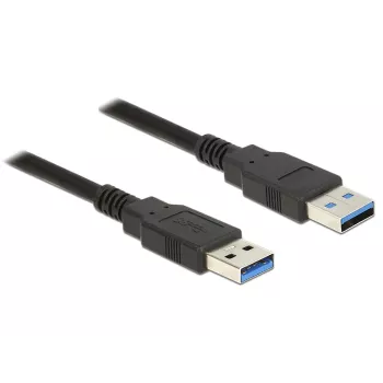 USB-Kabel DeLOCK 85064 USB 3.2 Gen 1 5 m Schwarz