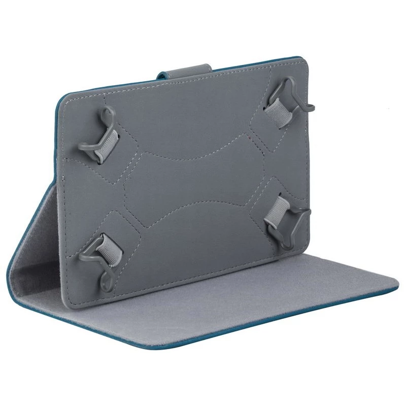 Rivacase 3017 Orly Flip-Hülle für Tablet 25,6 cm (10,1 Zoll), PU-Leder, Aquamarin