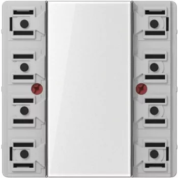 JUNG LS 5074 TSM KNX-Tastsensor-Modul Standard, 4-fach