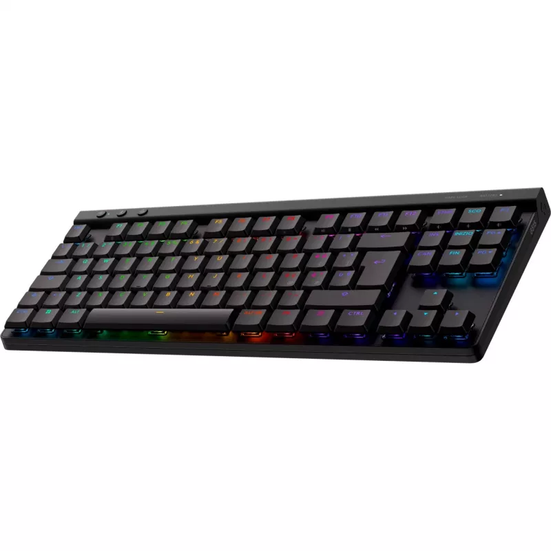 LOGITECH G515 LIGHTSPEED TKL Kabellose Gaming-Tastatur - SCHWARZ - PAN - 2.4GHZ/BT - EMEA28i-935 - Taktil