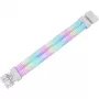 Thermaltake Tt Mod ARGB Snow Cable, 8-Pin, 300 mm, Weiß