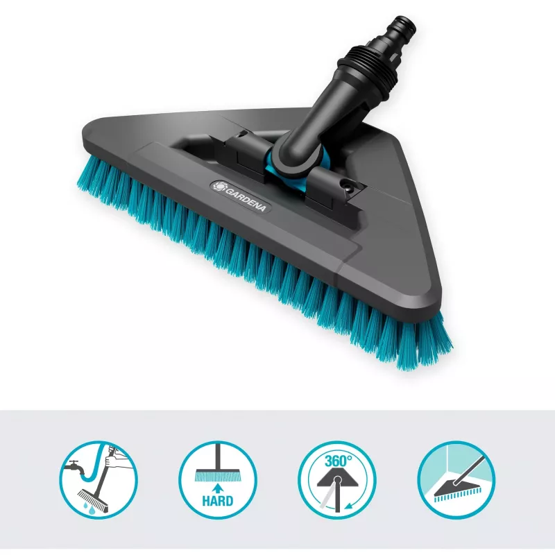 Gardena Cleansystem Stielbürste hard flex, 18814-20