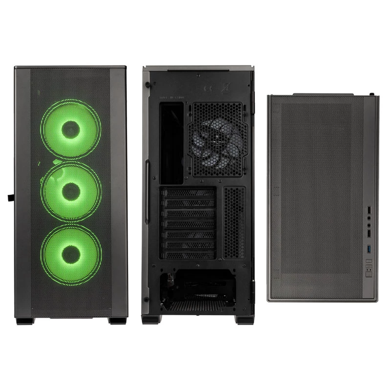 Kolink Stronghold Prism Midi Tower Grau