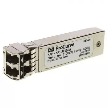 Netzwerk-Transceiver-Modul HP Enterprise 10-GbE SFP SR 850 nm für Kurzstrecken-Glasfaser