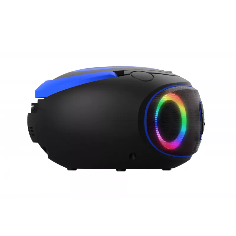 Denver TDB-212BU DAB+ Boombox mit CD-Player, DAB+/FM, Bluetooth, USB, AUX, Blau