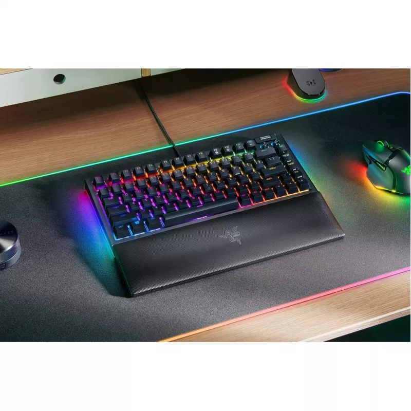 Tastatur Razer BlackWidow V4 Gaming USB QWERTY US English Schwarz