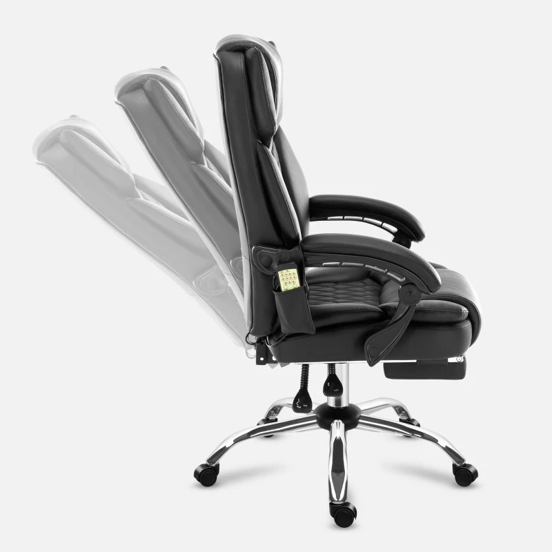 Mark Adler MA-BOSS 6.0 Bürodrehstuhl, Kunstleder, schwarz