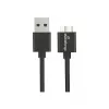 USB-A auf Micro-B USB 3.0 Lade- und Synchronisationskabel MediaRange MRCS239 — 50 cm, 5 Gbit/s, 5 W, Schwarz