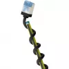 Goobay Ultra-Flexibles CAT 6A Patchkabel schlank U/FTP schwarz – extra-kurzer Stecker (74318)