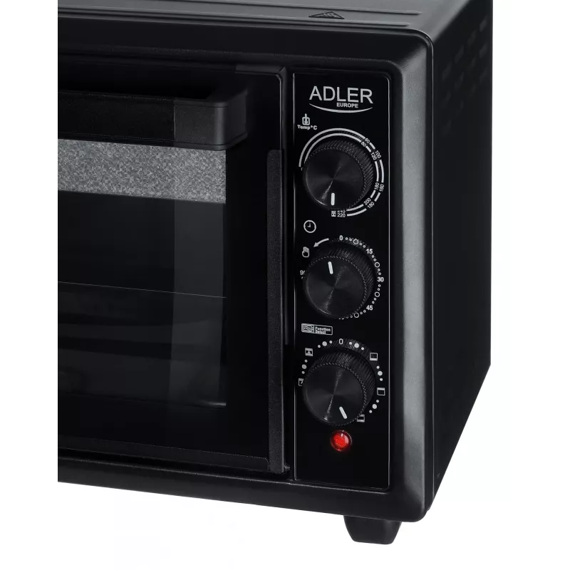 Elektroofen Adler AD 6023 26L 1500W Schwarz