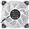 Thermaltake Riing Quad 12 RGB Radiator Fan TT Premium Edition Gehäuselüfter CL-F100-PL12SW-A, 120 mm, 3er-Set mit Controller, Weiß