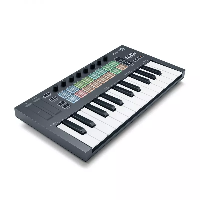 Novation FLKEY Mini - MIDI-Tastatur speziell für FL Studio-Software, 25 Tasten.